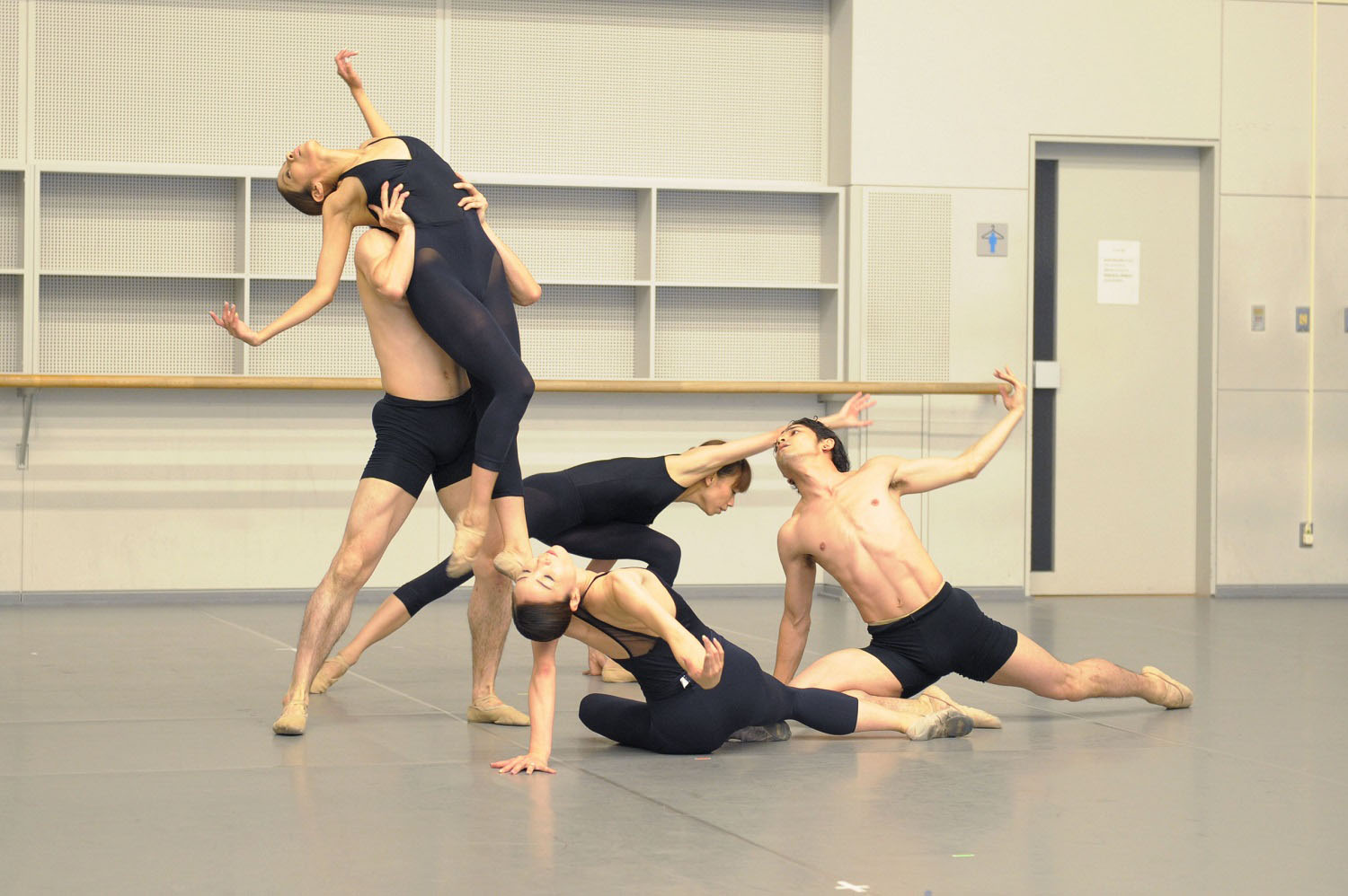 Shaping up: Scenes from rehearsals for the NNTT's 'Second Steps.' | TAKASHI SHIKAMA